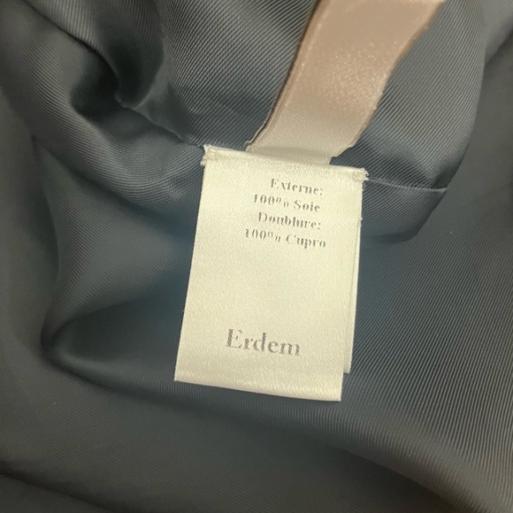 Erdem Abstract Print Silk Shift Dress - Picture 5 of 11